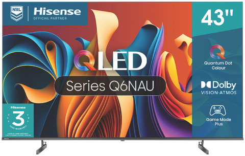 Hisense 43Q6NAU product photo